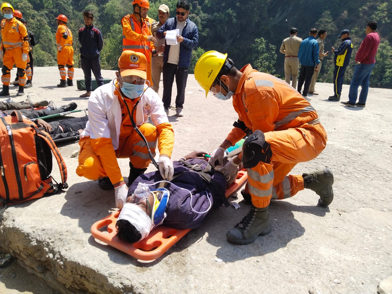 Haridwar Mock Drill