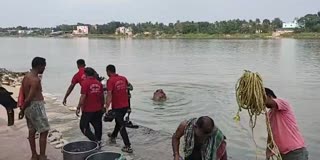 DROWNED IN GANGES RIVER