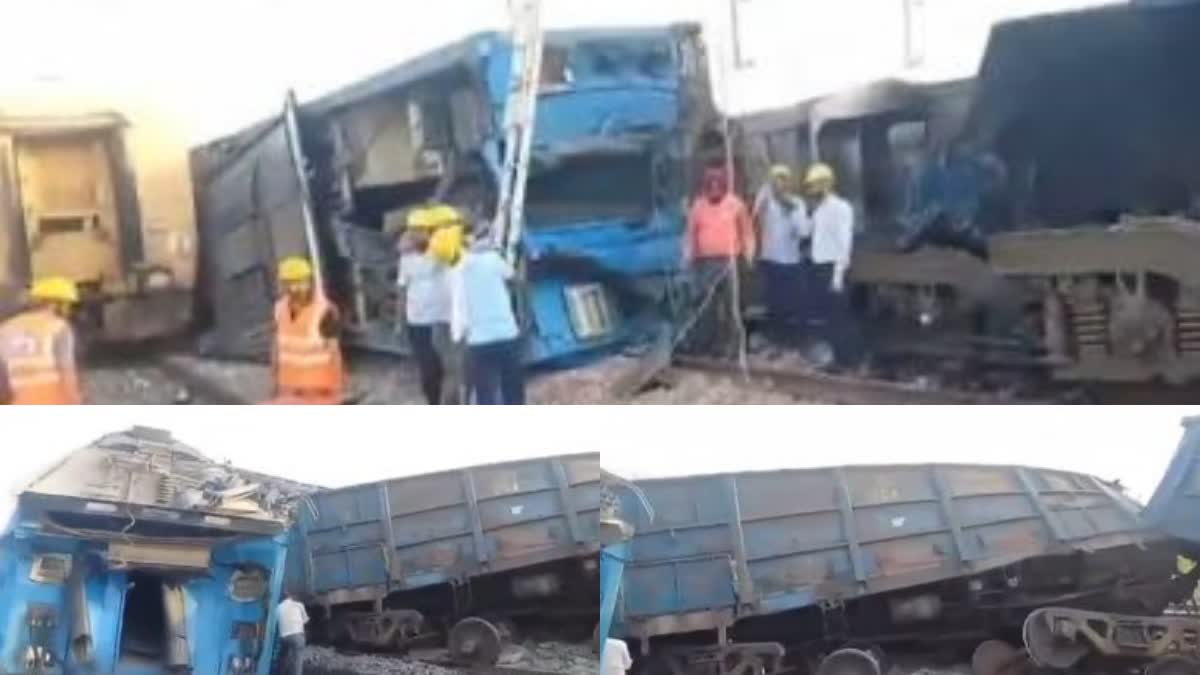 Train collision in Punjab