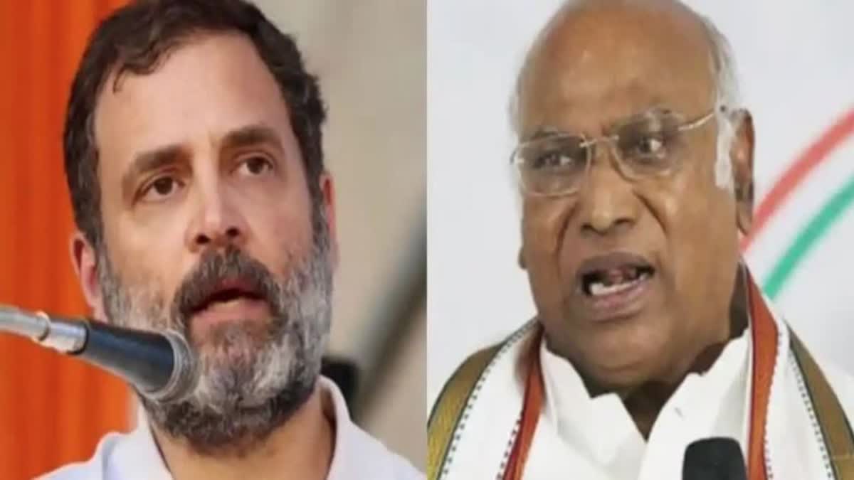 RAHUL GANDHI MALLIKARJUN KHARGE  INC INDIA ALLIANCE  CONGRESS MEETING  കോൺഗ്രസ് യോഗം ചേരുന്നു