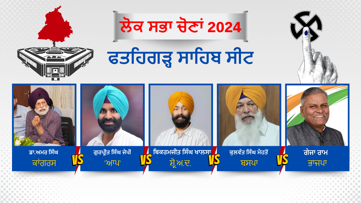 punjab 13 lok sabha seats exit poll etv bharat