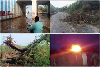 Rain Disaster People Struggle in Some Districts