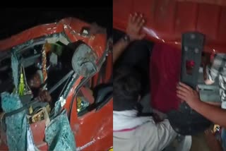 COLLISION BETWEEN KENTRA AND TRUCK