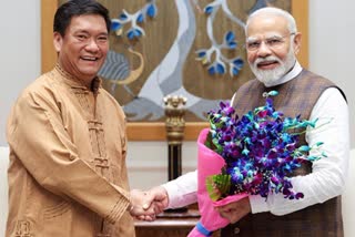 Assembly Election results BJP to retain power in arunachal ruling SKM in sikkim crosses majority