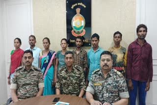 Eight Naxalites surrender