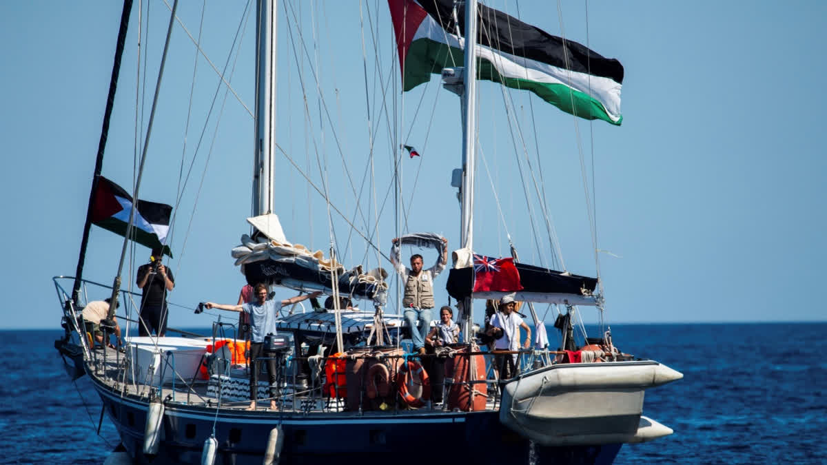 Climate Activist Greta Thunberg Joins Aid Ship Sailing To Gaza Aimed At  Breaking Israel's Blockade