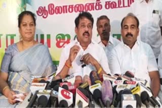 பாஜக மாநிலத் தலைவர் நயினார் நாகேந்திரன் செய்தியாளர் சந்திப்பு