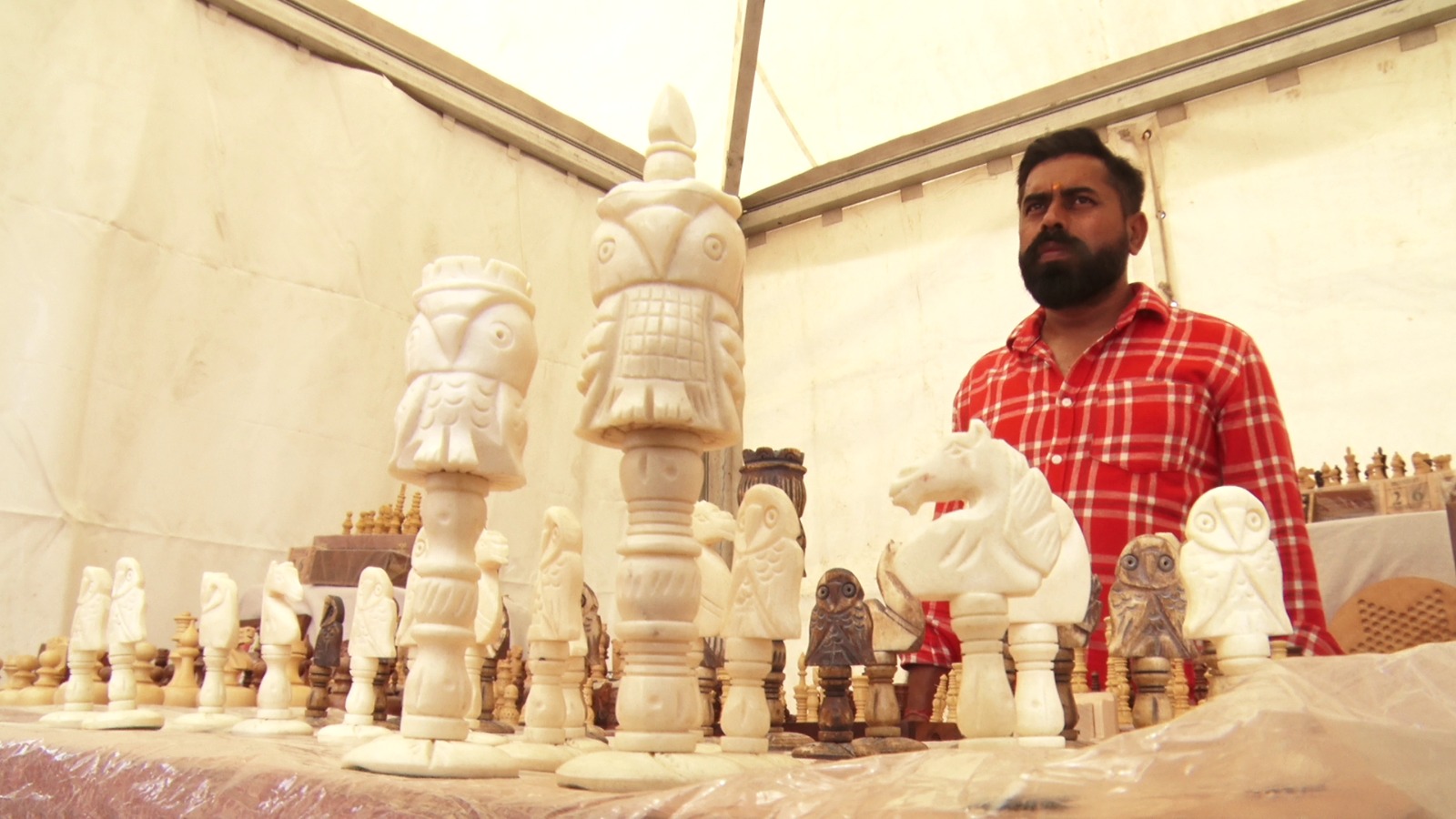 RAJASTHAN GANPAT MADE CHESS PIECES