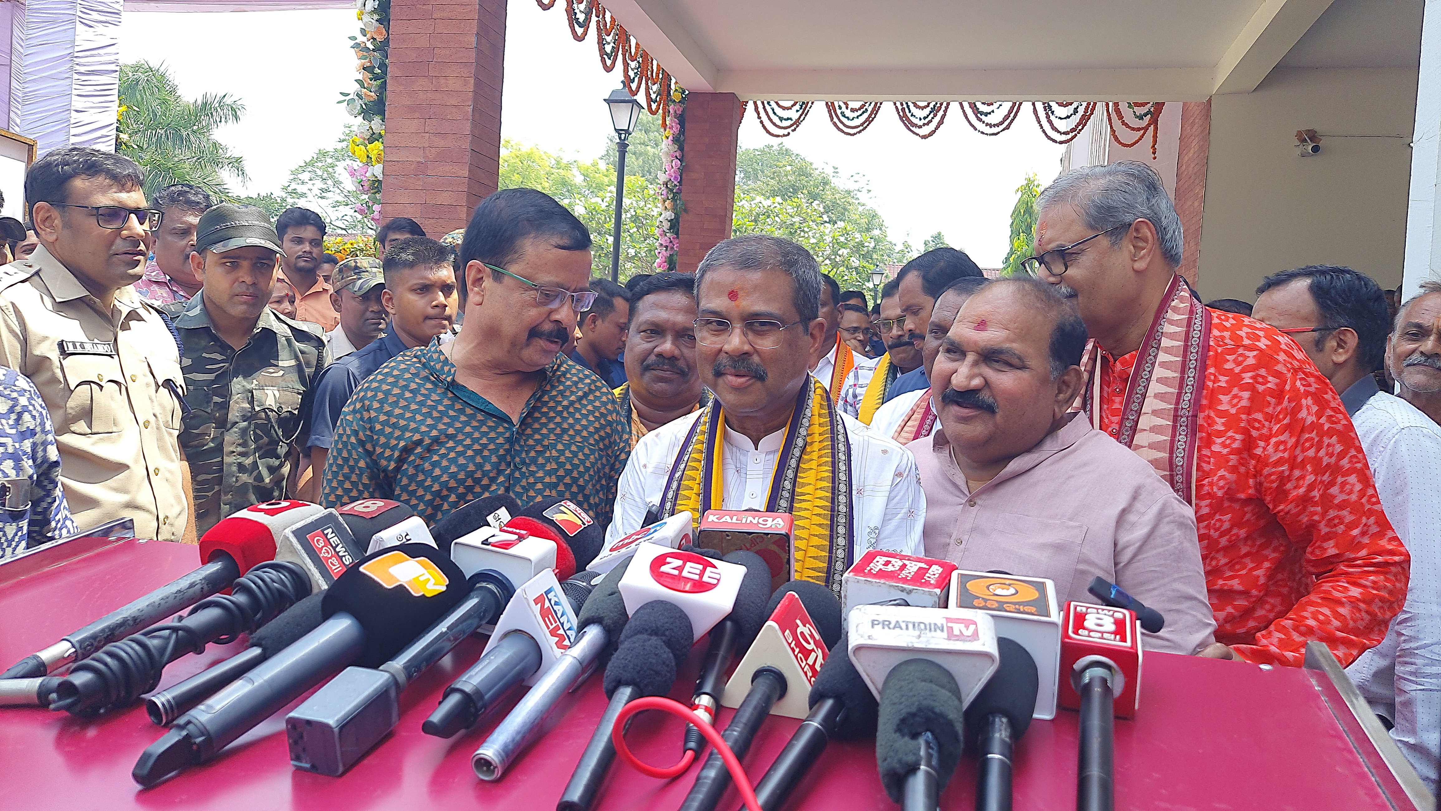 DHARMENDRA PRADHAN SAMBALPUR VISIT