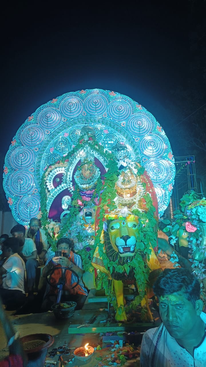 Sambalpur Sitala Sasthi 2025 Shiv Parvati Jugal Darshan Shobha Yatra