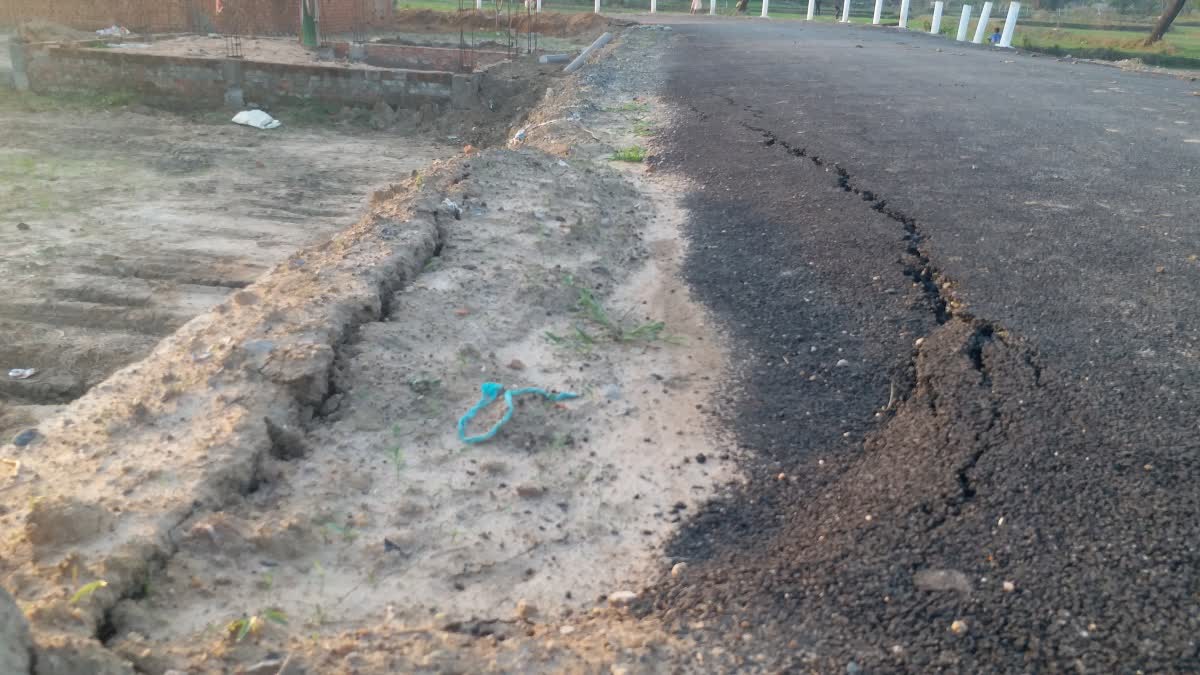 allegation of low quality road works