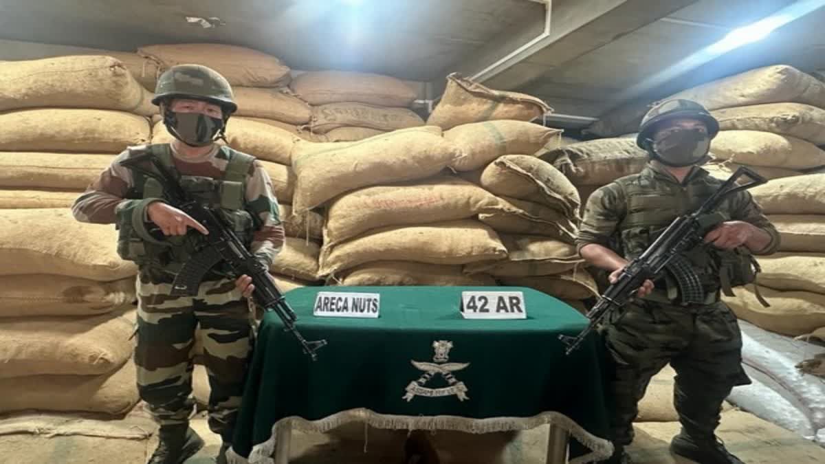 assam rifles recovers heroin