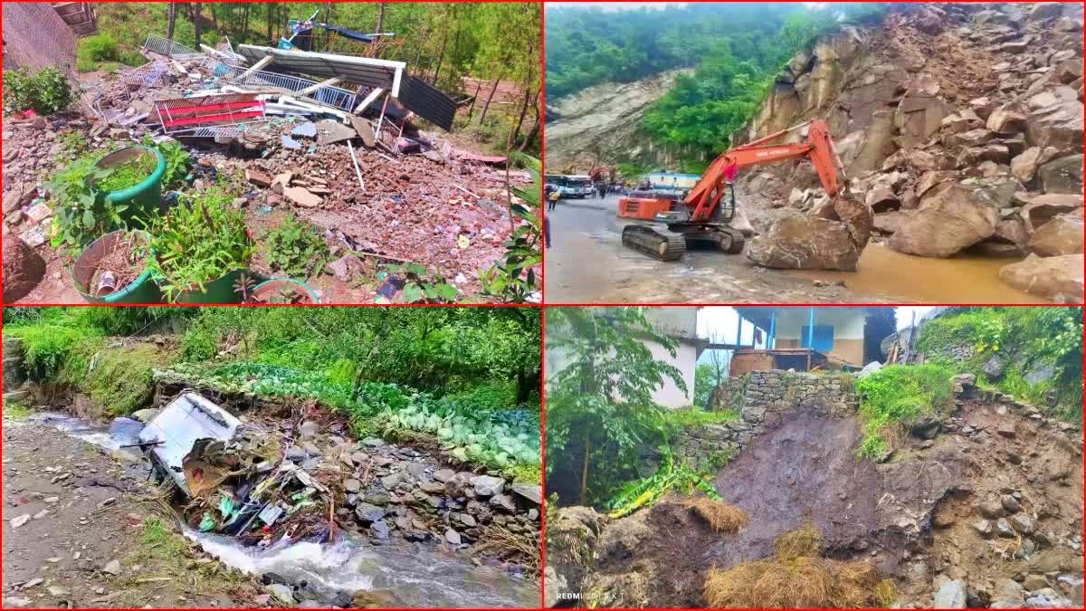 heavy rains in Himachal