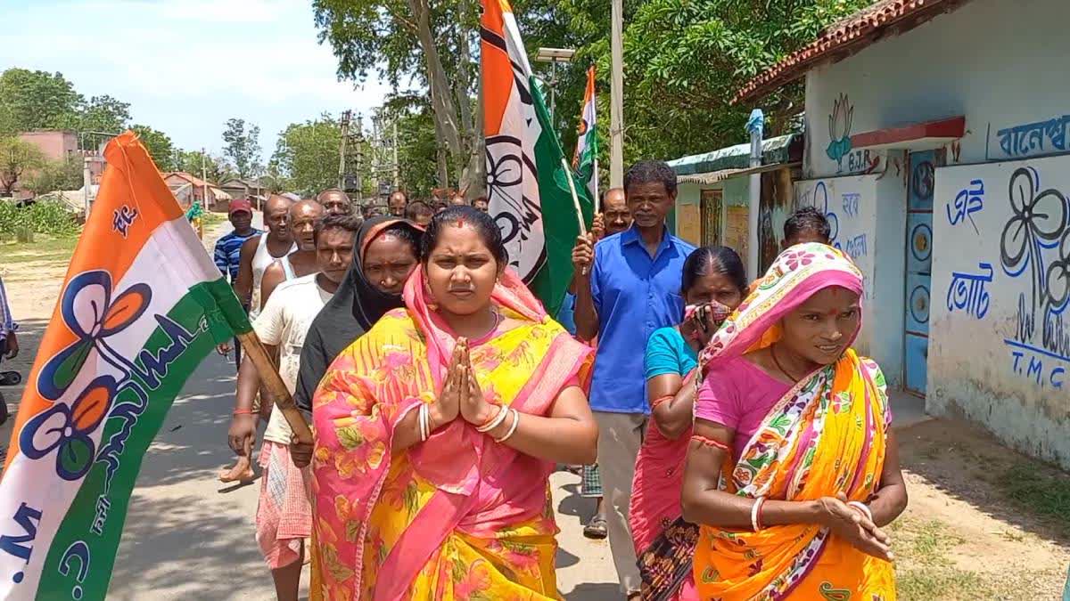 Former Maoist area commander wife TMC Candidate