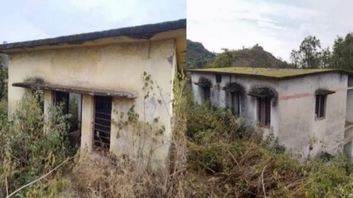 Government Building Ruined in Dwari Village