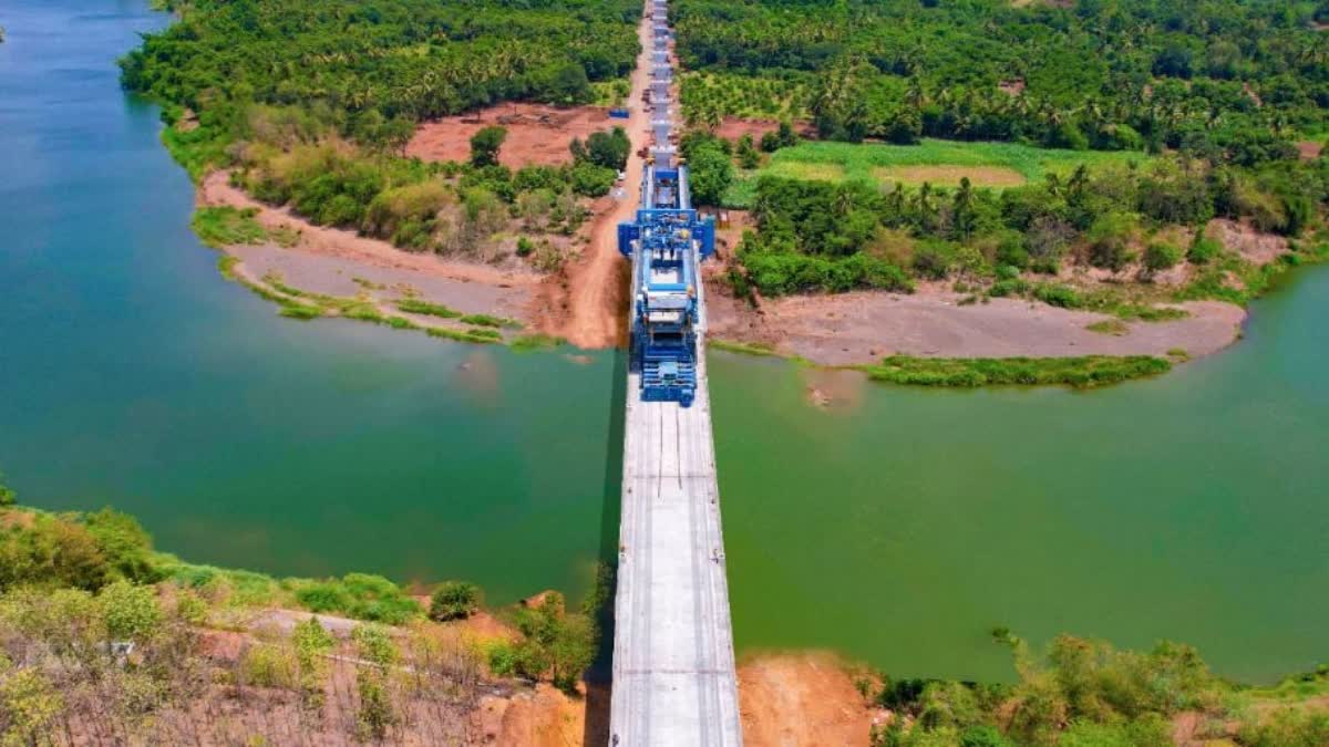 Three river bridges built in one month in Navsari