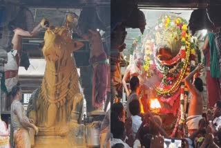 nandhi abhishekam