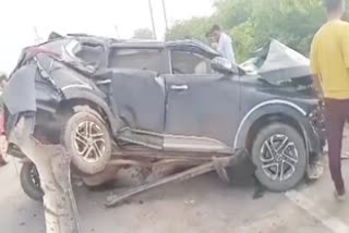 road accident in nuh Punhana Shikrawa Marg