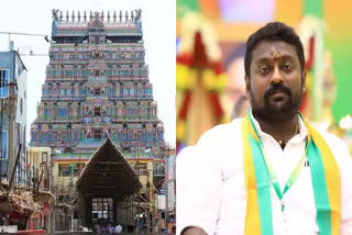 bjp-state-secretary-sg-surya-posting-on-social-media-to-spread-defamation-of-deekshidars-in-chidambaram-nataraja-temple