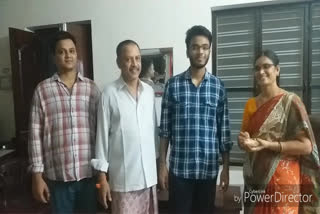 Kollur Srikanth got first rank in IFSC Exam