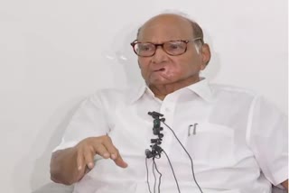 Sharad pawar  sharad pawars statement  Maharashtra Politics  sharad pawars statement after ajit pawars exit  ajit pawars exit from ncp  എന്‍സിപി നേതാവ് അജിത് പവാര്‍  ശരദ് പവാര്‍  പരിഹാസവുമായി ശരദ് പവാര്‍  അജിത് പവാര്‍ വിഷയം പരിഹാസവുമായി ശരദ് പവാര്‍