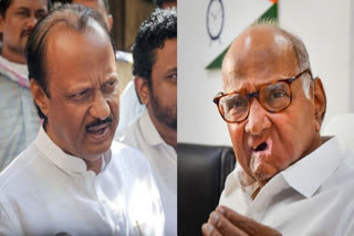 Ajit pawar and Sharad pawar