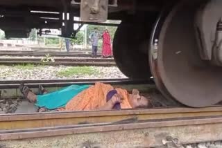 Woman Fell On Train Tracks