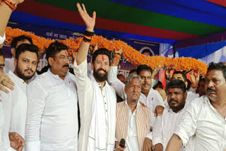 Chirag Paswan in Nalanda