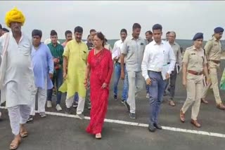 Former CM Vasundhara Raje,  Vasundhara Raje reached Jhalawar