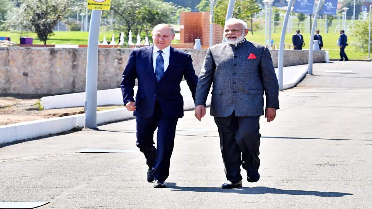 Modi Putin meeting Moscow