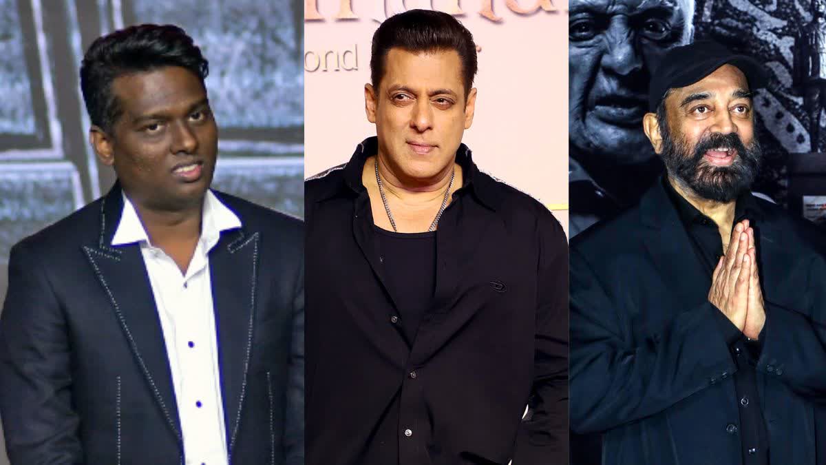 Atlee,Salman Khan and Kamal Haasan