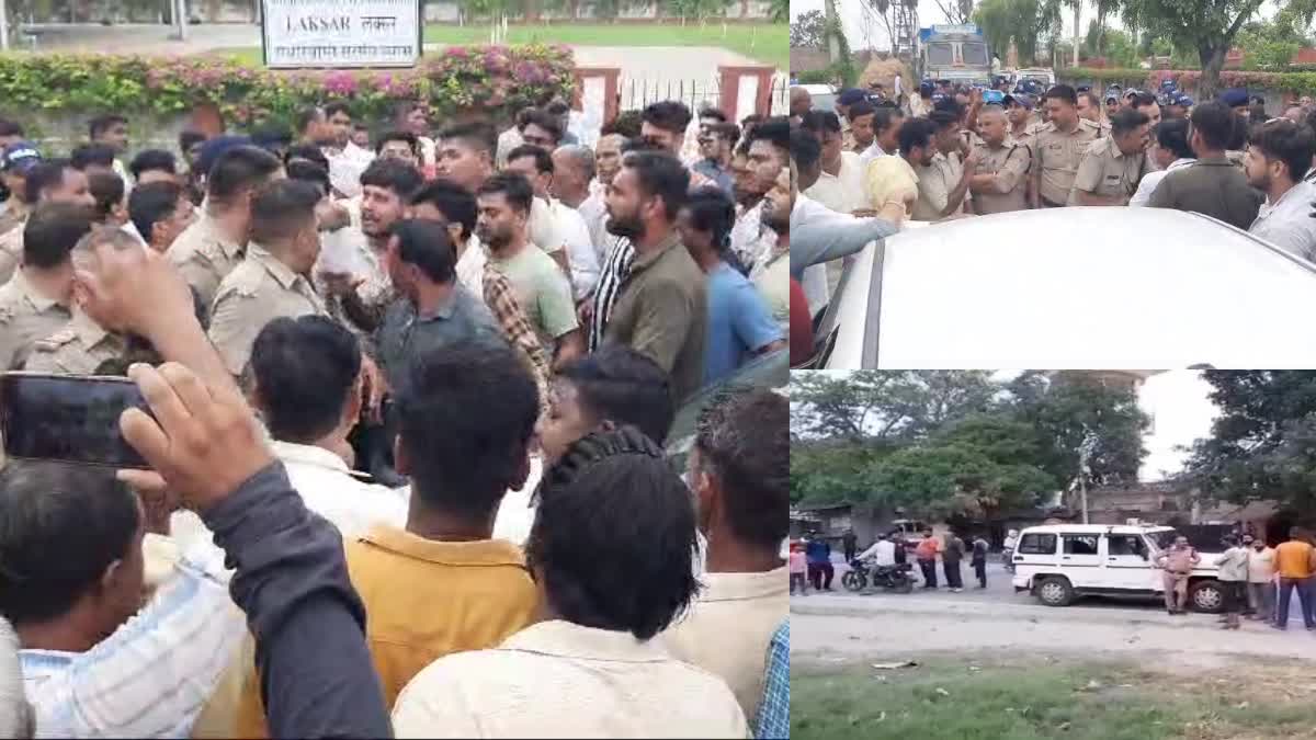 Fight between two parties in laksar