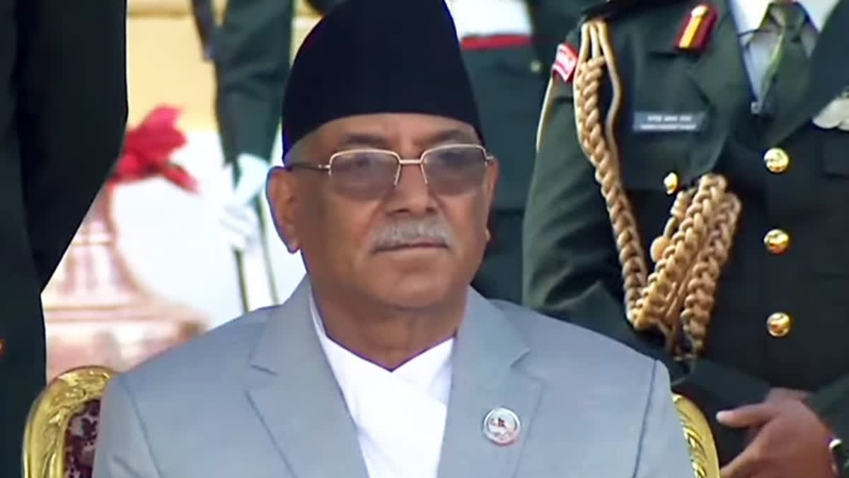 Nepal's Prime Minister Pushpa Kamal Dahal 'Prachanda'