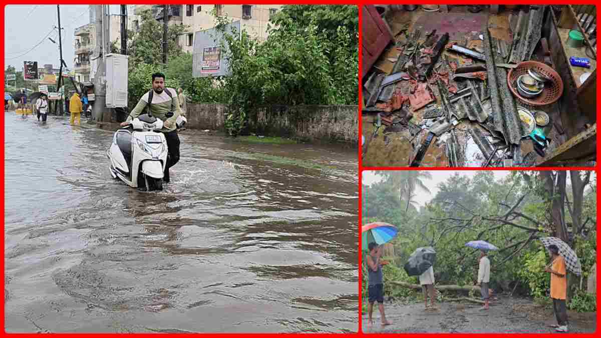 નવસારીમાં 9 ઇંચ અને જલાલપુરમાં 8 ઇંચ વરસાદ નોંધાયો