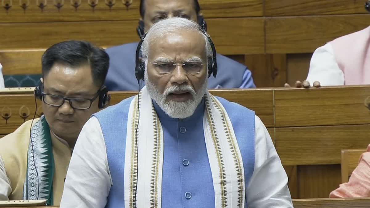 PM Modi Seech In Parliament