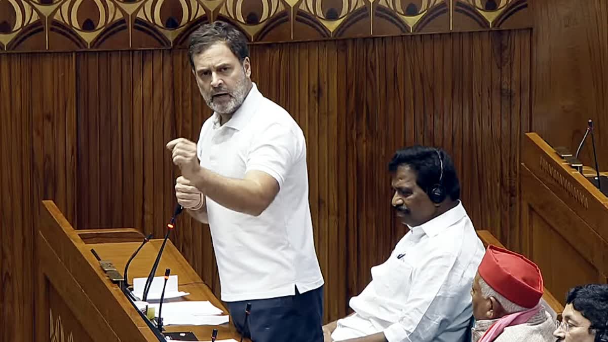 Rahul Gandhi in Lok Sabha