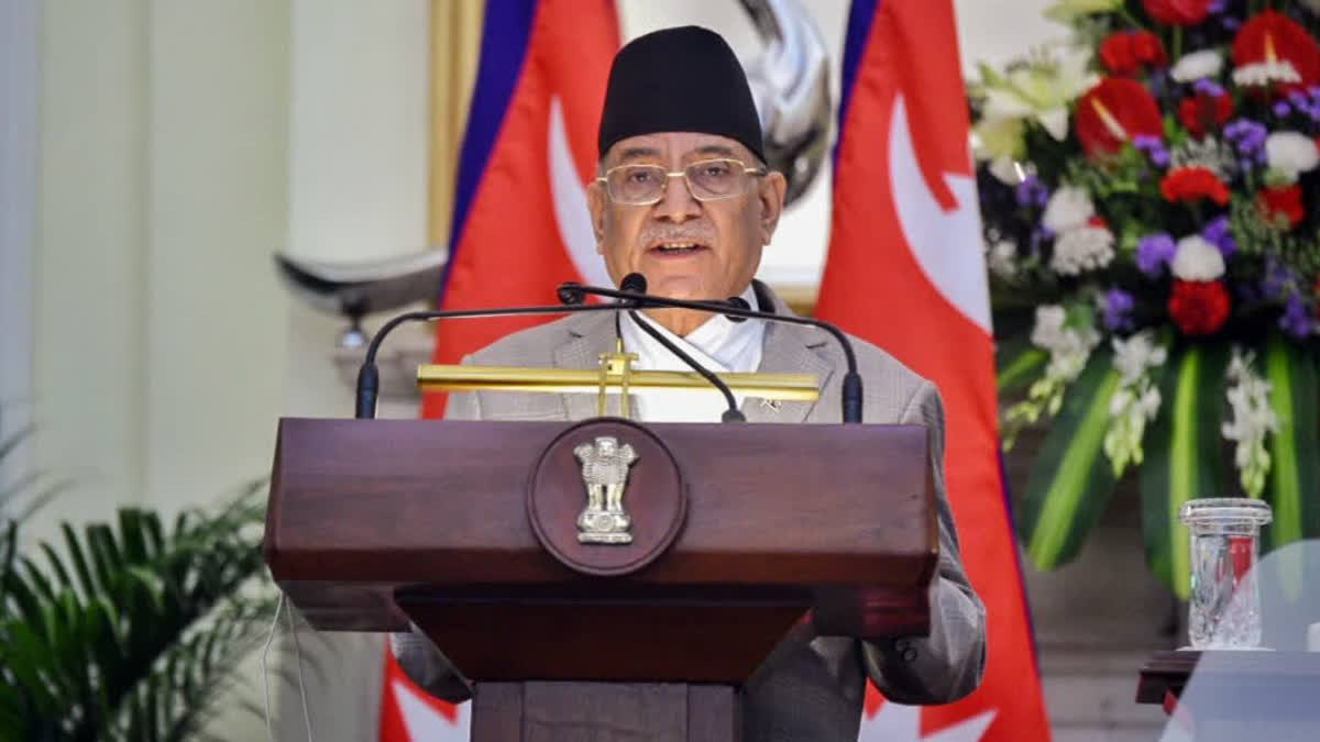 Nepal PM Pushpa Kamal Dahal