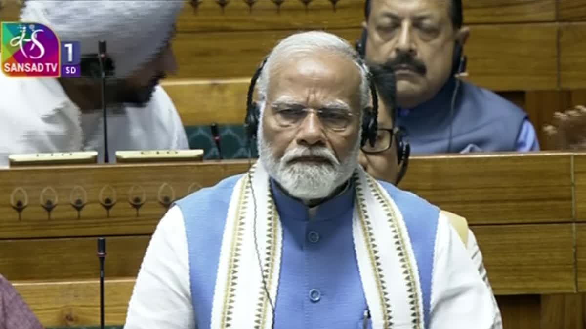 PM Modi's speech in Lok Sabha