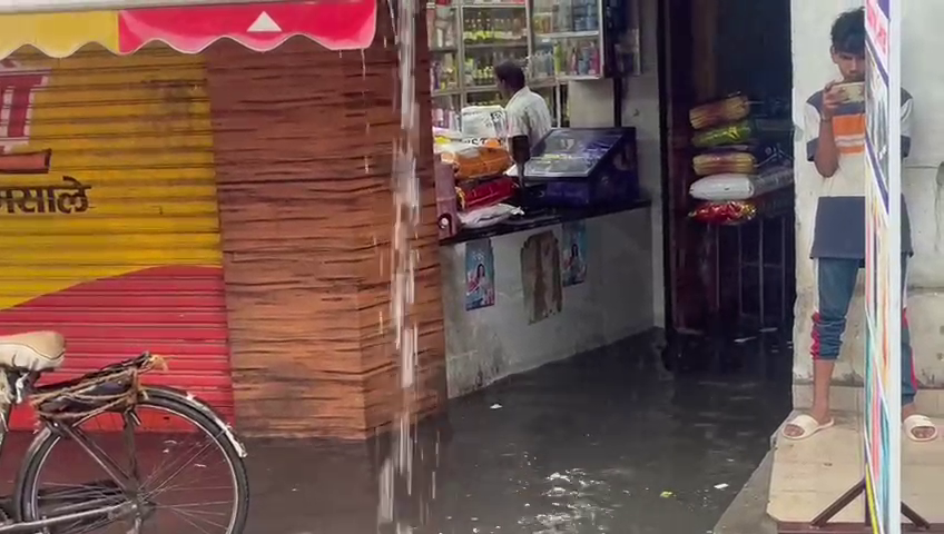 Rain in Rishikesh