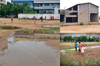 Lack of Facilities in Sports Ground in Jagtial