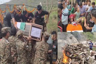 Last farewell given to martyr Bhupendra Negi