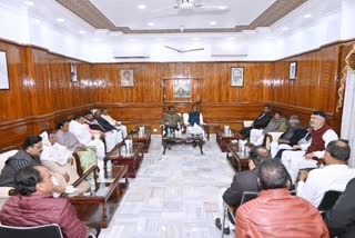 Ruling Legislature Party meeting in Ranchi on Wednesday