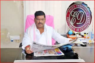 BRS MLA Gudem Mahipal Reddy on Tuesday appeared before the ED