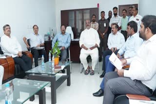Minister Atchannaidu held Review With officials on Control of Essential Prices