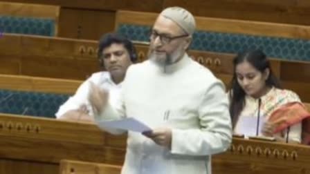 Owaisi in Lok Sabha