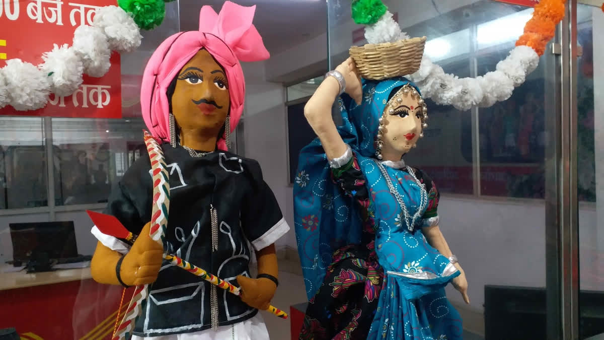 Jhabua's iconic tribal doll that represents district's folk culture is set to receive international exposure through postal cover