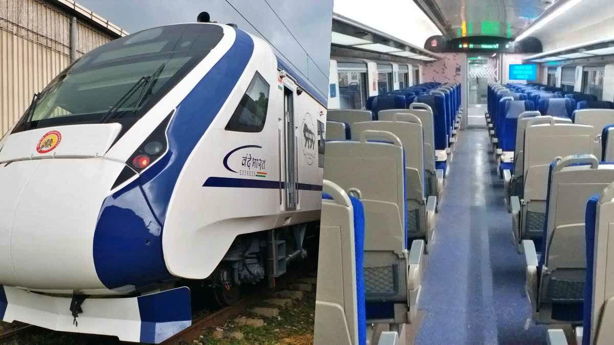 Patna Howrah Vande Bharat Express: वंदे भारत का दूसरा रैक पहुंचा पटना,  ट्रायल के बाद किया जाएगा शुभारंभ, second-rake-of-vande-bharat-express -reached-patna-howrah-vande-bharat-express