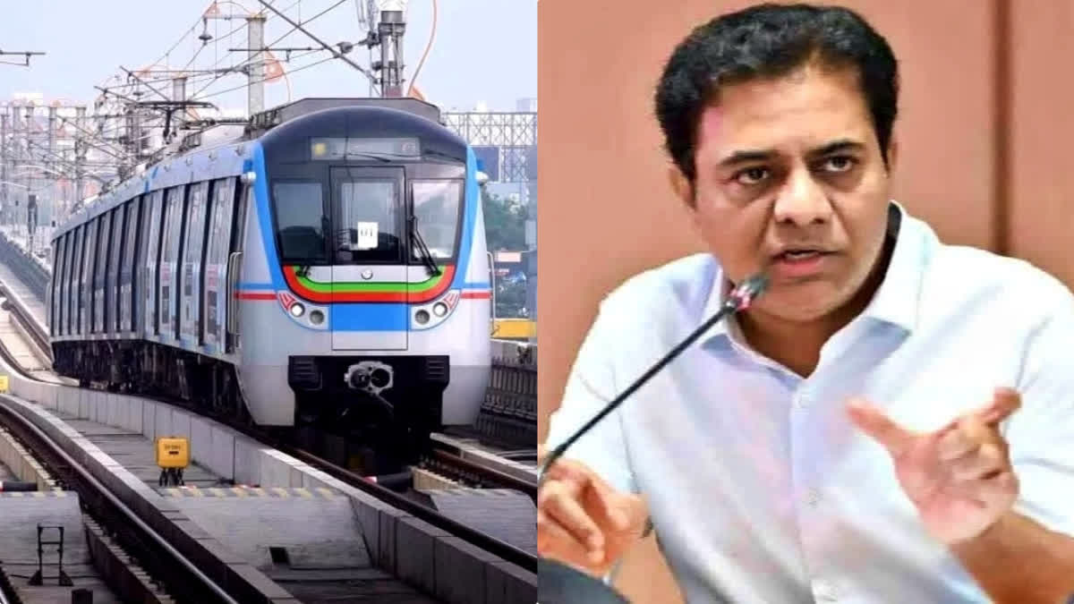 KTR on LB Nagar to Nagole metro