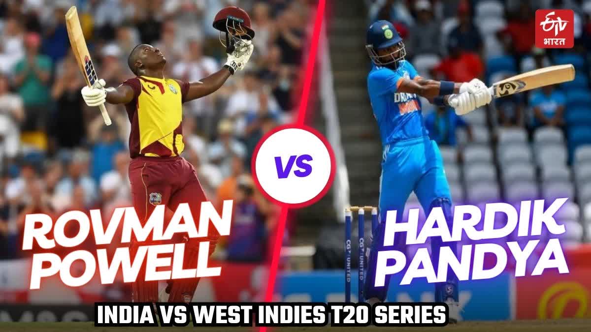 Hardik Pandya vs Rovman Powell