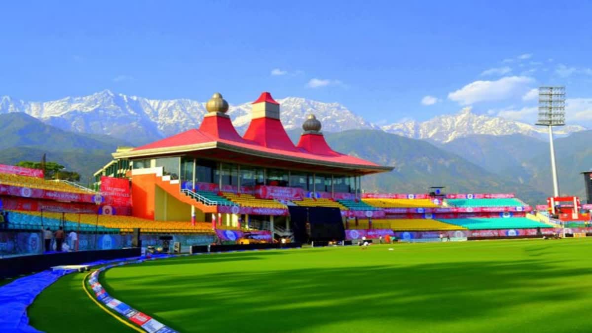 bcci and icc team members visit dharamshala